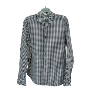 J. CREW • Large Men's Slim check button down casual shirt preppy outdoor